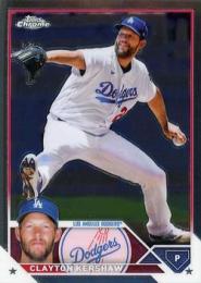 2023 Topps Chrome MLB #77 Clayton Kershaw レギュラーカード