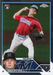 2023 Topps Chrome MLB #104 Max Meyer レギュラーカード RC