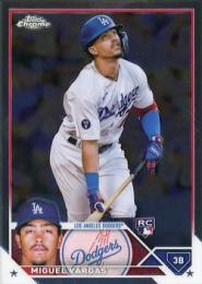 2023 Topps Chrome MLB #161 Miguel Vargas レギュラーカード RC