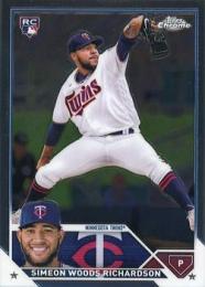 2023 Topps Chrome MLB #173 Simeon Woods Richardson レギュラーカード RC