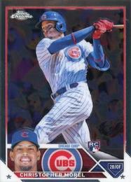 2023 Topps Chrome MLB #198 Christopher Morel レギュラーカード RC