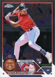 2023 Topps Chrome MLB #207 Oscar Gonzalez レギュラーカード RC