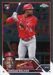 2023 Topps Chrome MLB #209 Jordan Walker レギュラーカード RC