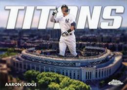 2023 Topps Chrome MLB #CT-11 Aaron Judge インサートカード Titans