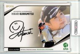 EPOCH 2022 JLPGA 日本女子プロゴルフ ROOKIES&WINNERS  川満陽香理 直筆サインカード 19/60