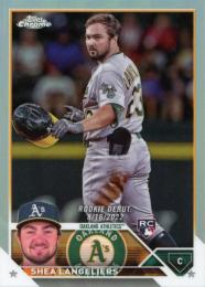 2023 Topps Chrome Update MLB #USC32 Shea Langeliers【Refractors/パラレル】レギュラーカード RC