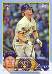 2023 Topps Chrome Update MLB #USC80 Joey Wiemer【Refractors/パラレル】レギュラーカード RC