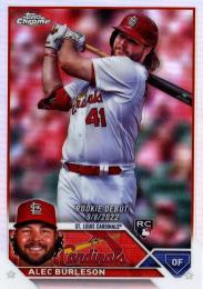 2023 Topps Chrome Update MLB #USC90 Alec Burleson【Refractors/パラレル】レギュラーカード RC