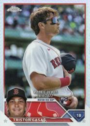 2023 Topps Chrome Update MLB #USC125 Triston Casas【Refractors/パラレル】レギュラーカード RC