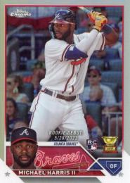 2023 Topps Chrome Update MLB #USC153 Michael Harris II【Refractors/パラレル】レギュラーカード RC
