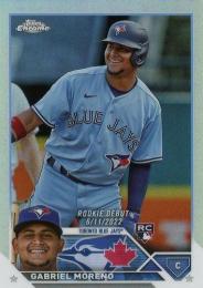 2023 Topps Chrome Update MLB #USC168 Gabriel Moreno【Refractors/パラレル】レギュラーカード RC