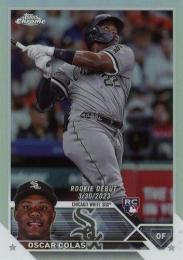2023 Topps Chrome Update MLB #USC215 Oscar Colas【Refractors/パラレル】レギュラーカード RC