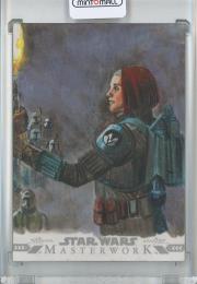 2022 topps STARWARS MASTERWORK Semra Bulut Sketch Card/Bo-Katan Kryze【2/2】