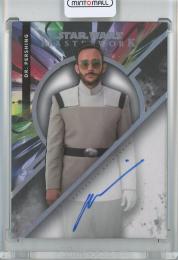 2022 Topps Star Wars Masterwork Omid Abtahi as Dr. Pershing Autograph/#MWA-OA