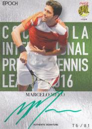 EPOCH2016 INTERNATIONAL PREMIER TENNIS LEAGUE  MARCELO MELO AUTHENTIC SIGNATURE-VERTICAL 76/81
