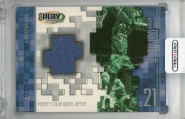 2001-02 UPPER DECK Playmakers Kevin Garnett PC Game Jersey #KGJ 【132/350】 Minnesota Timberwolves