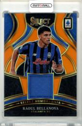 2025-26 Panini Select Serie A  Raoul Bellanova #SM-RB Select Few Signature Orange Parallel【40/49】