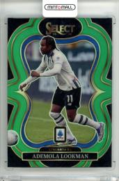 2025-26 Panini Select Serie A  Ademola Lookman #118 Base – Mezzanine Green Parallel【2/5】