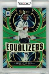 2025-26 Panini Select Serie A  Ademola Lookman #25 Equalizers Green Parallel【4/5】