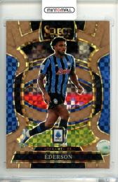 2025-26 Panini Select Serie A  Ederson #13 Base – Terrace Bronze Checker Parallel【87/99】