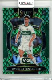 2025-26 Panini Select La Liga  David Affengruber #86 Base – Terrace Jade Dragon Scale Parallel【07/28】