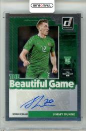 2025-26 Panini Donruss Road To FIFA World Cup 26 SOCCER Jimmy Dunne #BG-JD Beautiful Game Autograph Card
