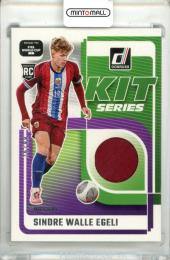 2025-26 Panini Donruss Road To FIFA World Cup 26 SOCCER Sindre Walle #KS-SWE Kit Series Silver Parallel