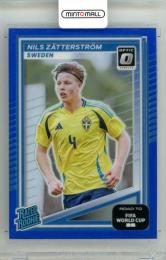 2025-26 Panini Donruss Road To FIFA World Cup 26 SOCCER Nils Zatterstrom #244 Base – Optic Blue Parallel【53/75】