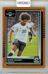 2025-26 Panini Donruss Road To FIFA World Cup 26 SOCCER Sergej Gnabry #38 Base – Optic Orange Parallel【96/99】