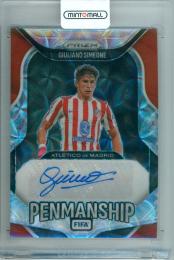2025-26 Panini Prizm FIFA  Giuliano Simeone #P-GS Penmanship Choice Parallel