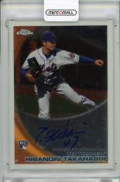 2010 TOPPS Chrome Hisanori Takahashi Autograph (RC)