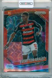 2025-26 Panini Prizm FIFA  Evartton Araujo #53 Base Choice Red Parallel【76/88】