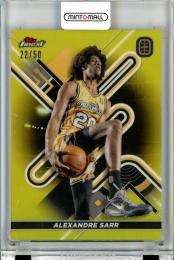 2022-23 Topps Finest Overtime Elite Alexandre Sarr #89 Gold Refractor【22/50】