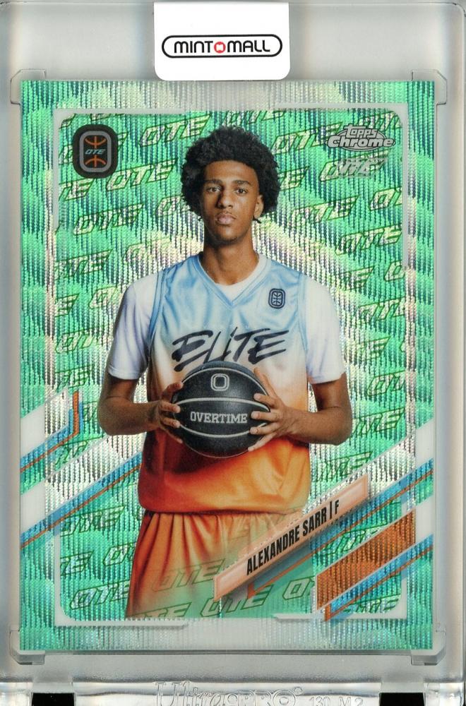 ミントモール / MINT 立川店 / 2021-22 Topps Chrome Overtime Elite Alexandre Sarr #33  RC Aqua/Green OTE Refractor【146/199】