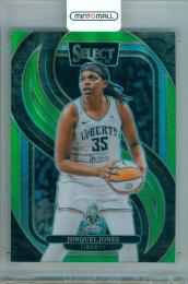 2025 Panini WNBA Select Jonquel Jones #186 Base Premier Level Neon Green Prizm Parallel【31/75】