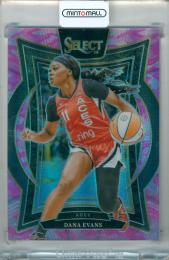 2025 Panini WNBA Select Dana Evans #1 Base Concourse Pink Camo Prizm Parallel【037/175】
