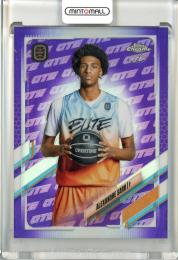 2021-22 Topps Chrome Overtime Elite Alexandre Sarr #33 RC Purple/Pink OTE Refractor【253/299】