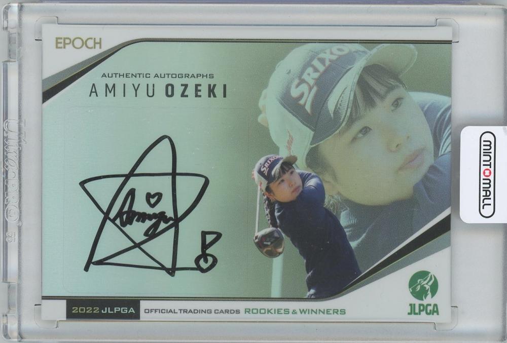 ミントモール / MINT 横浜店 / 2022 EPOCH JLPGA日本女子プロゴルフ協会 ROOKIES & WINNERS / 尾関彩美悠  ホログラム仕様AUTHENTIC AUTOGRAPHS直筆サインカード 【21/30】