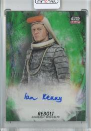 2021 Topps Chrome Star Wars Galaxy Ian Kenny Galaxy Autograph/Green/#GA-IK【87/99】