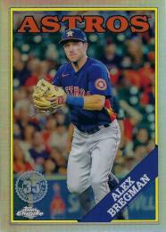 2023 Topps Chrome MLB #88BC-7 Alex Bregman インサートカード '88 Topps