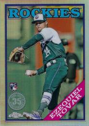 2023 Topps Chrome MLB #88BC-9 Ezequiel Tovar インサートカード '88 Topps RC