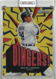 2025 Panini Prizm Miguel Cabrera Dingers Prizms Red #17【131/199】 Detroit Tigers