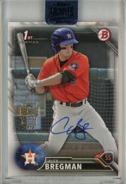 2018 Archives Signature Series Alex Bregman 2016 Bowman #BP4【12/96】 Houston Astros