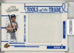 2005 Absolute Memorabilia Cal Ripken Tools of the Trade Swatch Single Jumbo #TT110 Jsy【238/250】 Baltimore Orioles