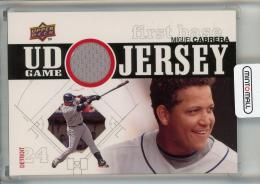 2010 Upper Deck Miguel Cabrera UD Game Jersey #MI Detroit Tigers
