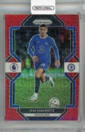 2022-23 Panini Prizm Premier League Kai Havertz  Red Mojo #110【52/99】 Chelsea FC