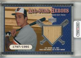 2001 Upper Deck Cal Ripken All-Star Heroes Memorabilia #ASHCR Bat【1797/1991】 Baltimore Orioles