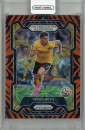 2023-24 PANINI PRIZM PREMIER LEAGUE Pedro Neto Tiger Stripe Choice Prizms #201 Wolverhampton Wanderers