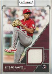 2026 Topps Chase Burns Major League Materials #MLMCB Cincinnati Reds