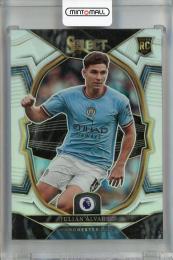 2022-23 Panini Select Premier League Julian Alvarez Base Terrace Silver #62 RC Manchester City